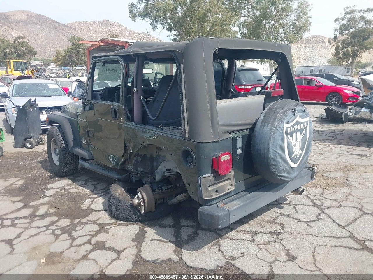 1998 JEEP WRANGLER SE · 3/10