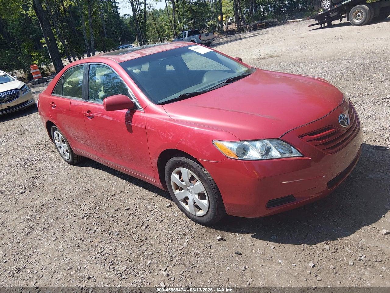 4T1BE46K57U****** · 2007 TOYOTA CAMRY LE