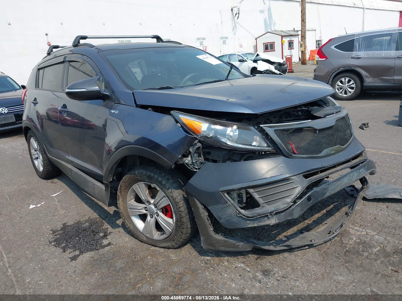 KNDPBCA2XD7****** · 2013 KIA SPORTAGE LX