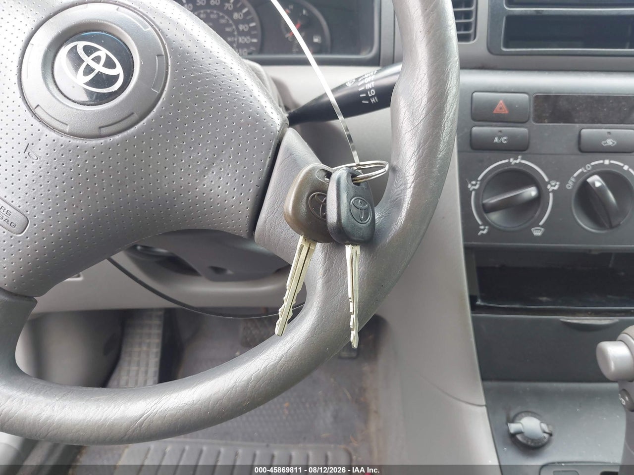 JTDBR32E270****** · 2007 TOYOTA COROLLA CE · 11/11