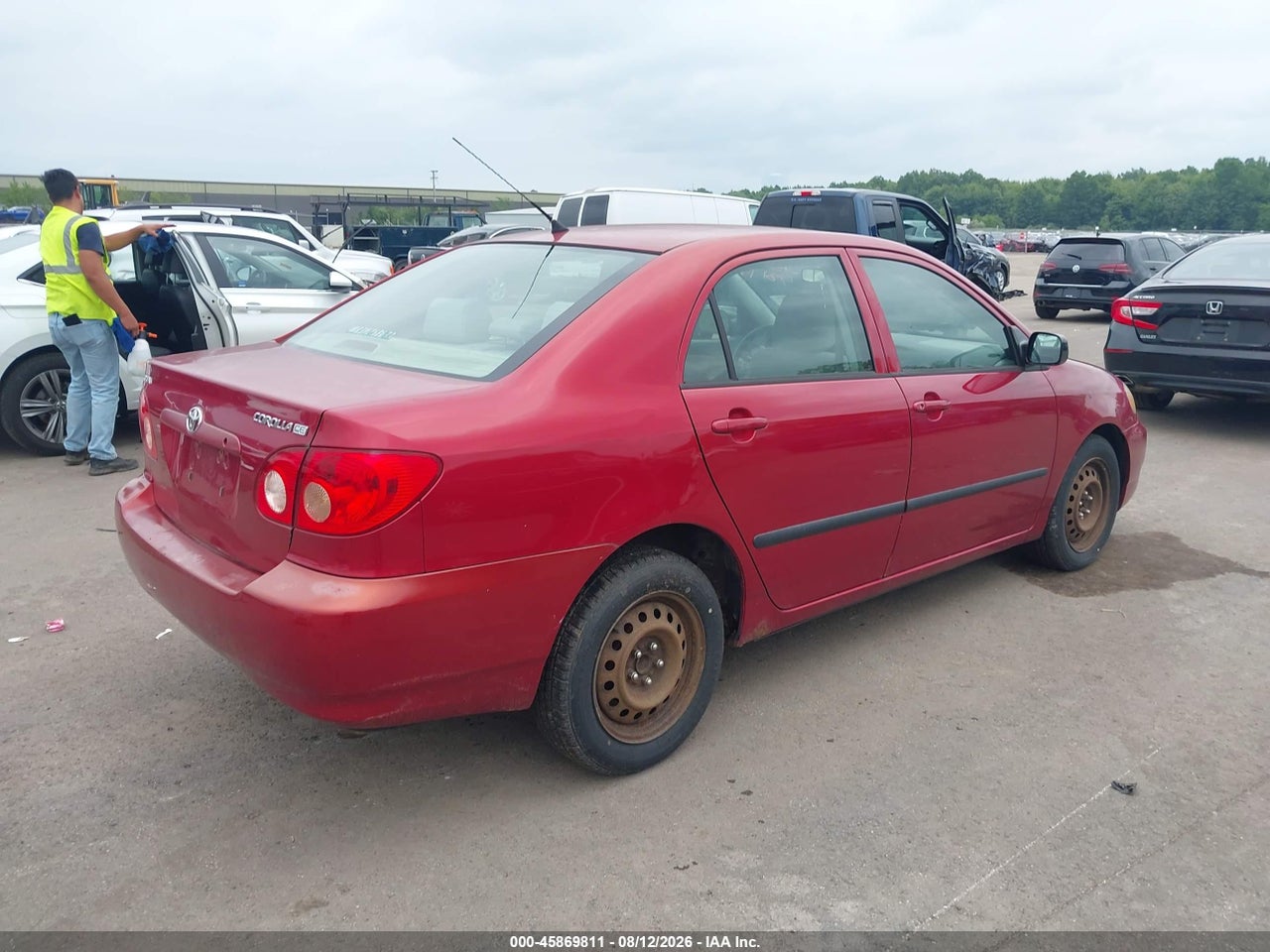 JTDBR32E270****** · 2007 TOYOTA COROLLA CE · 4/11