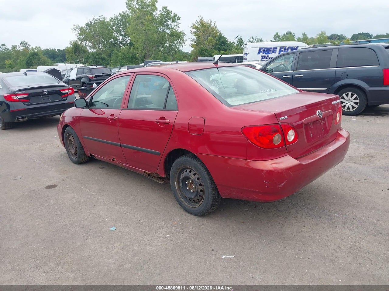 JTDBR32E270****** · 2007 TOYOTA COROLLA CE · 3/11