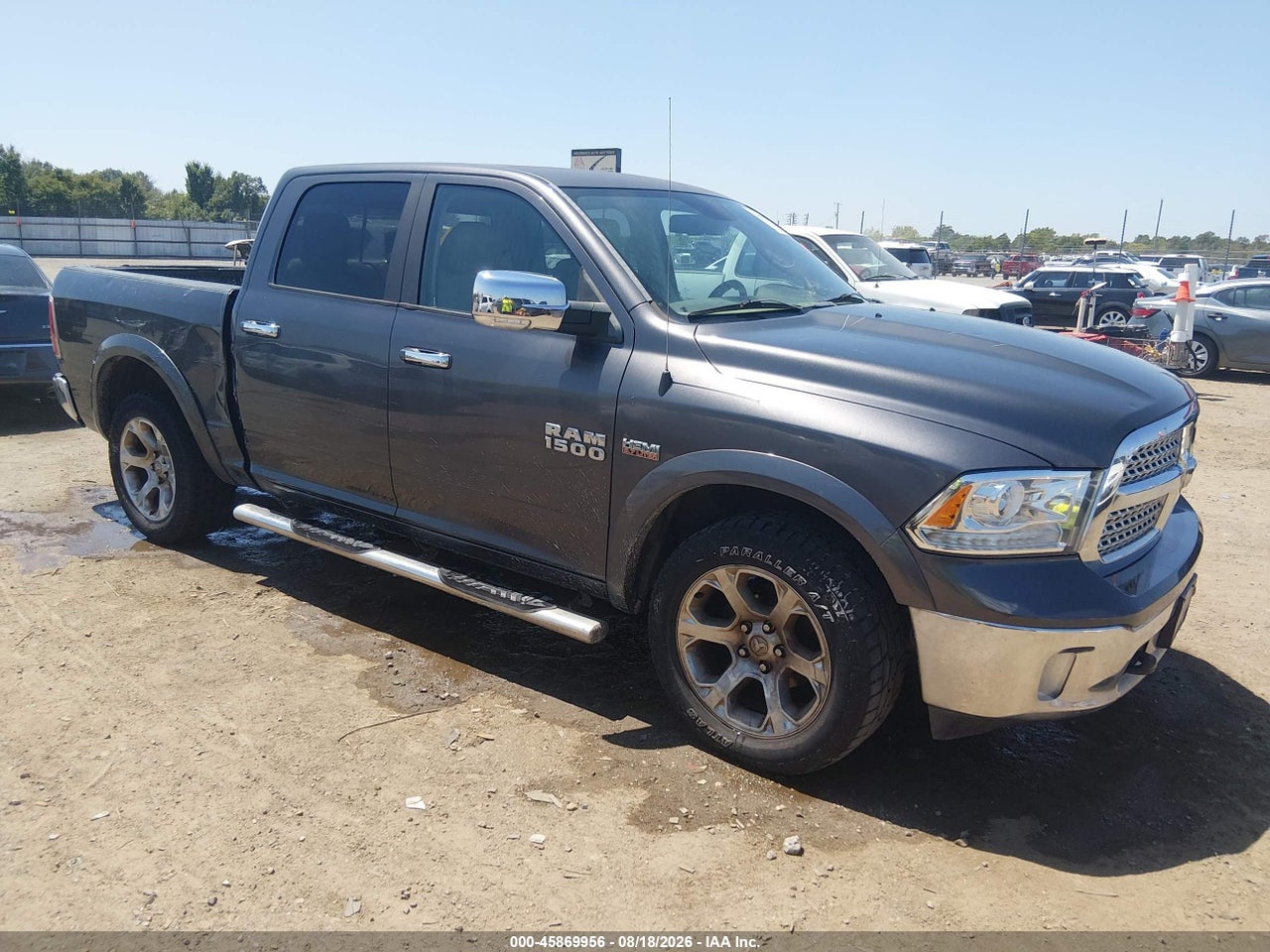 1C6RR7NT8HS****** · 2017 RAM 1500 LARAMIE  4X4 5'7 BOX