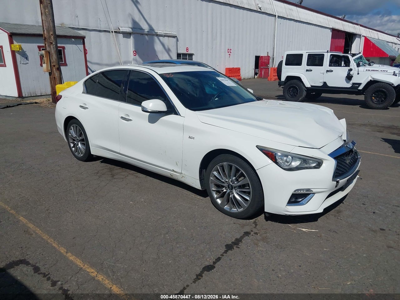 JN1EV7AP5JM****** · 2018 INFINITI Q50 3.0T LUXE