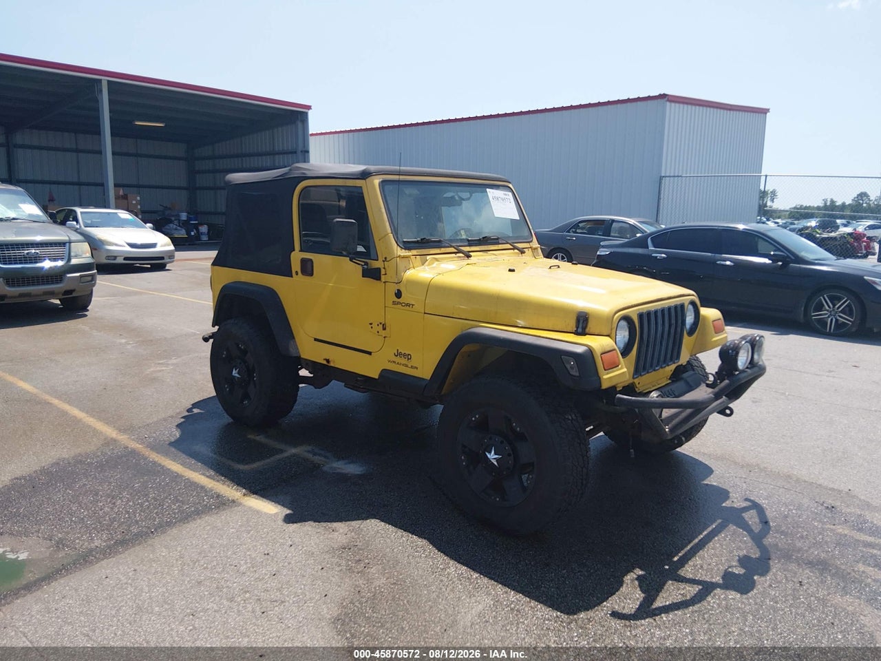 2004 JEEP WRANGLER SPORT