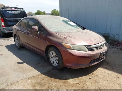 19XFB2F52CE****** · 2012 HONDA CIVIC LX