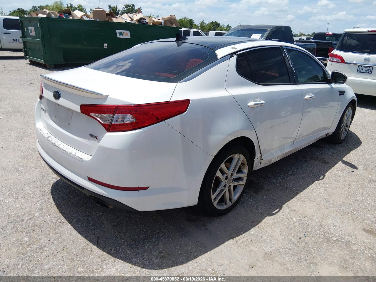 2013 KIA OPTIMA SX · 4/11