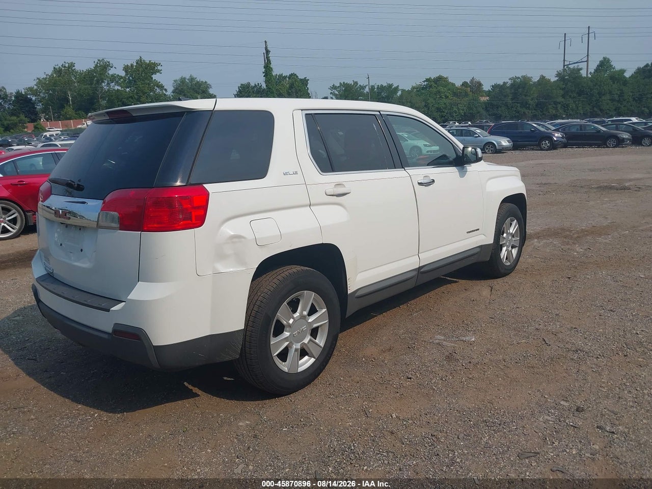 2GKALMEK2D6****** · 2013 GMC TERRAIN SLE-1 · 4/11