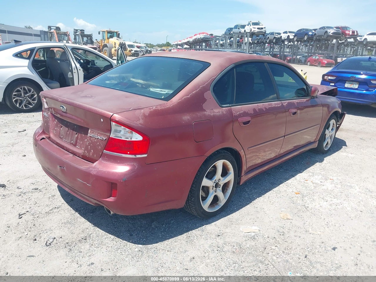 2009 SUBARU LEGACY 2.5I · 4/11