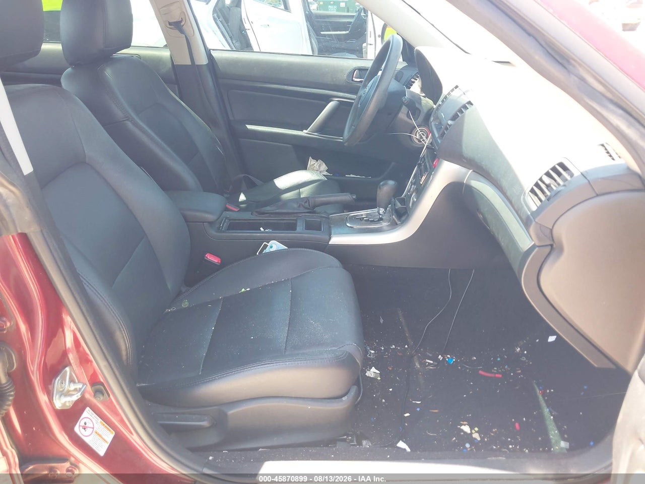 2009 SUBARU LEGACY 2.5I · 5/11