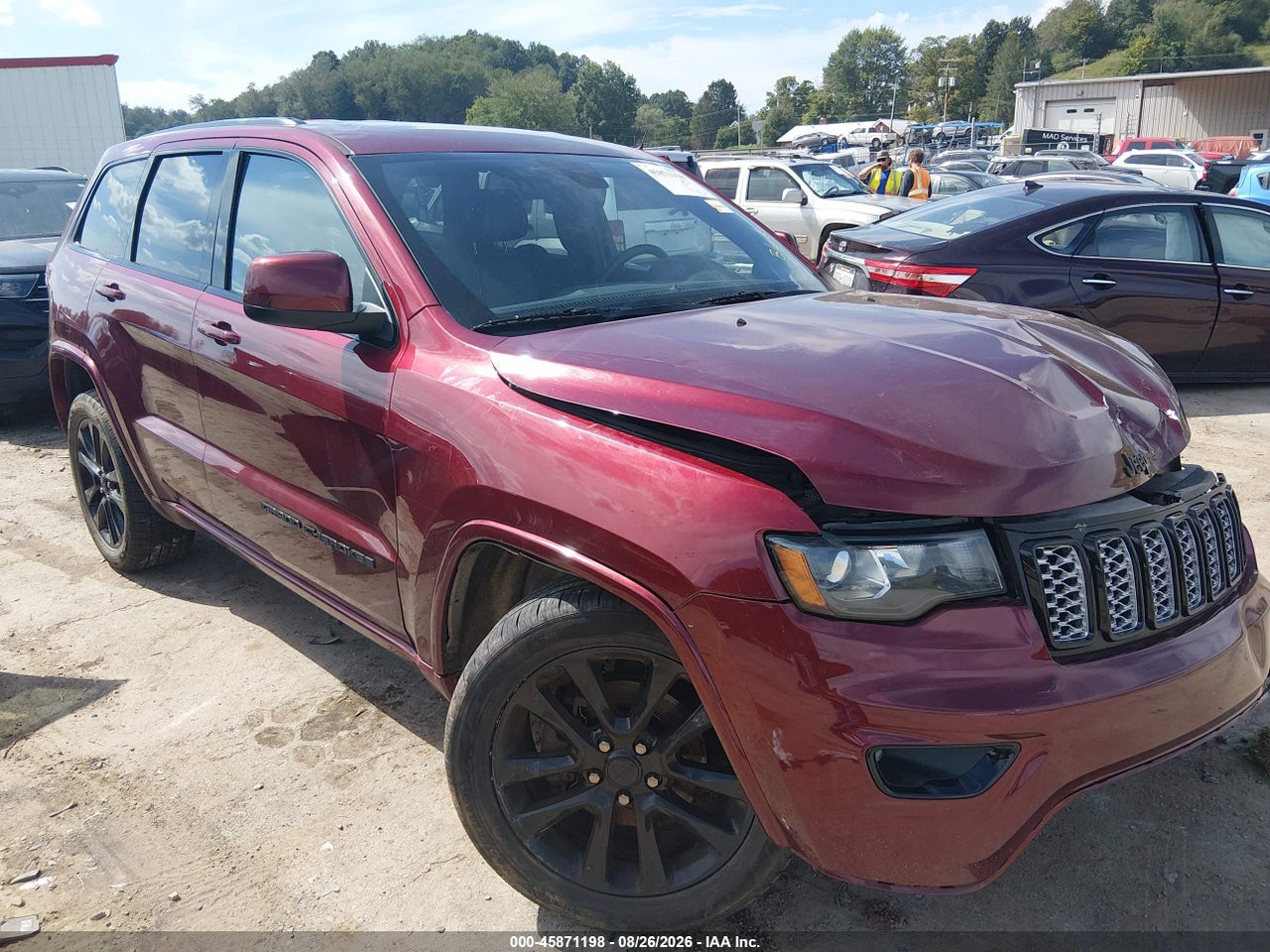 1C4RJFAG2JC****** · 2018 JEEP GRAND CHEROKEE ALTITUDE 4X4