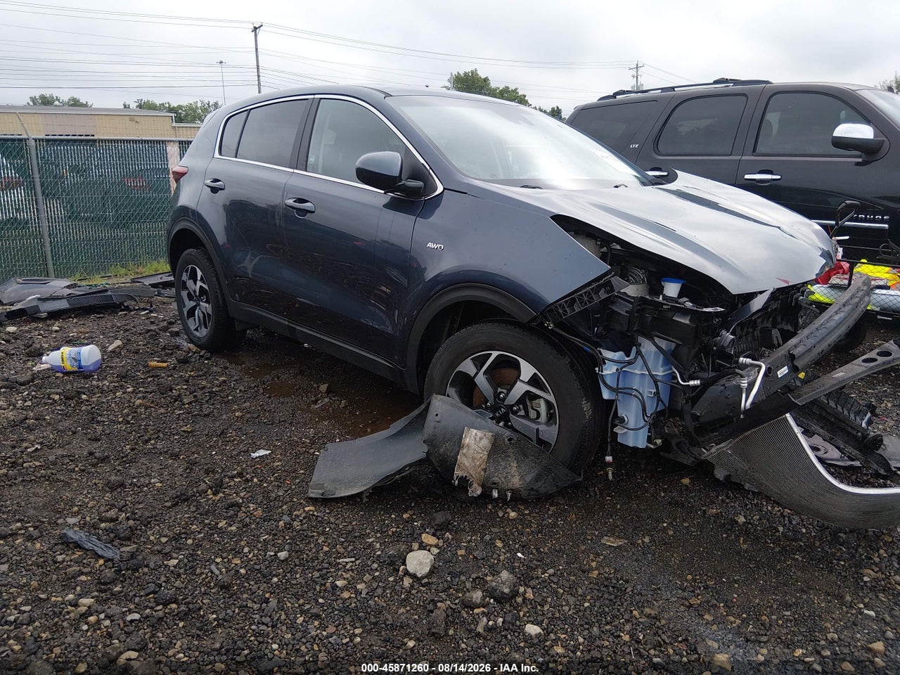 KNDPMCAC1N7****** · 2022 KIA SPORTAGE LX