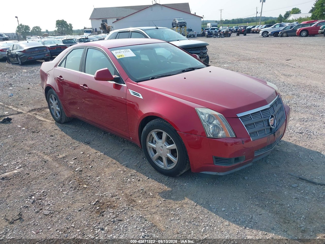1G6DF577780****** · 2008 CADILLAC CTS RWD W/1SA