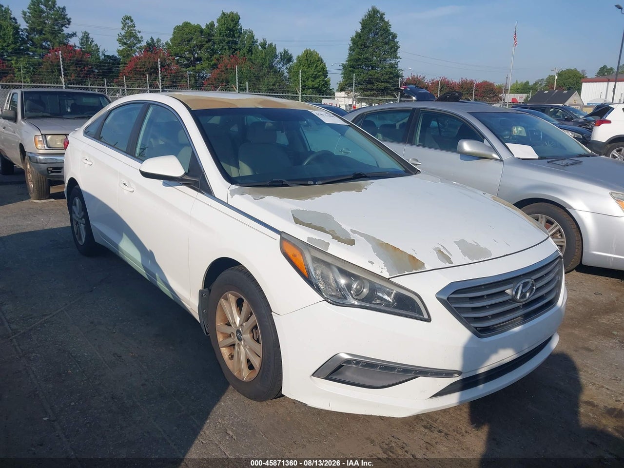 5NPE24AFXFH****** · 2015 HYUNDAI SONATA SE