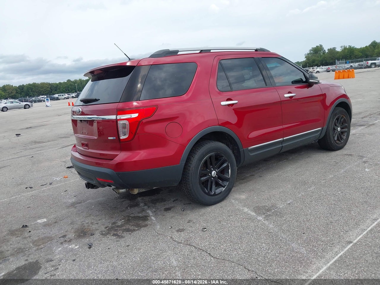 1FM5K8D85FG****** · 2015 FORD EXPLORER XLT · 4/11