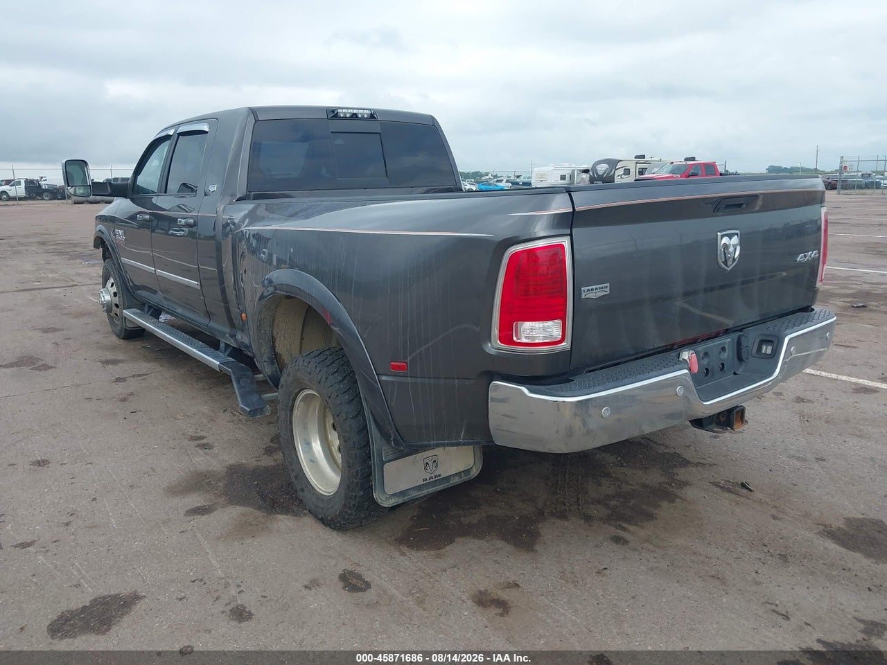 2018 RAM 3500 LARAMIE  4X4 6'4 BOX · 3/4