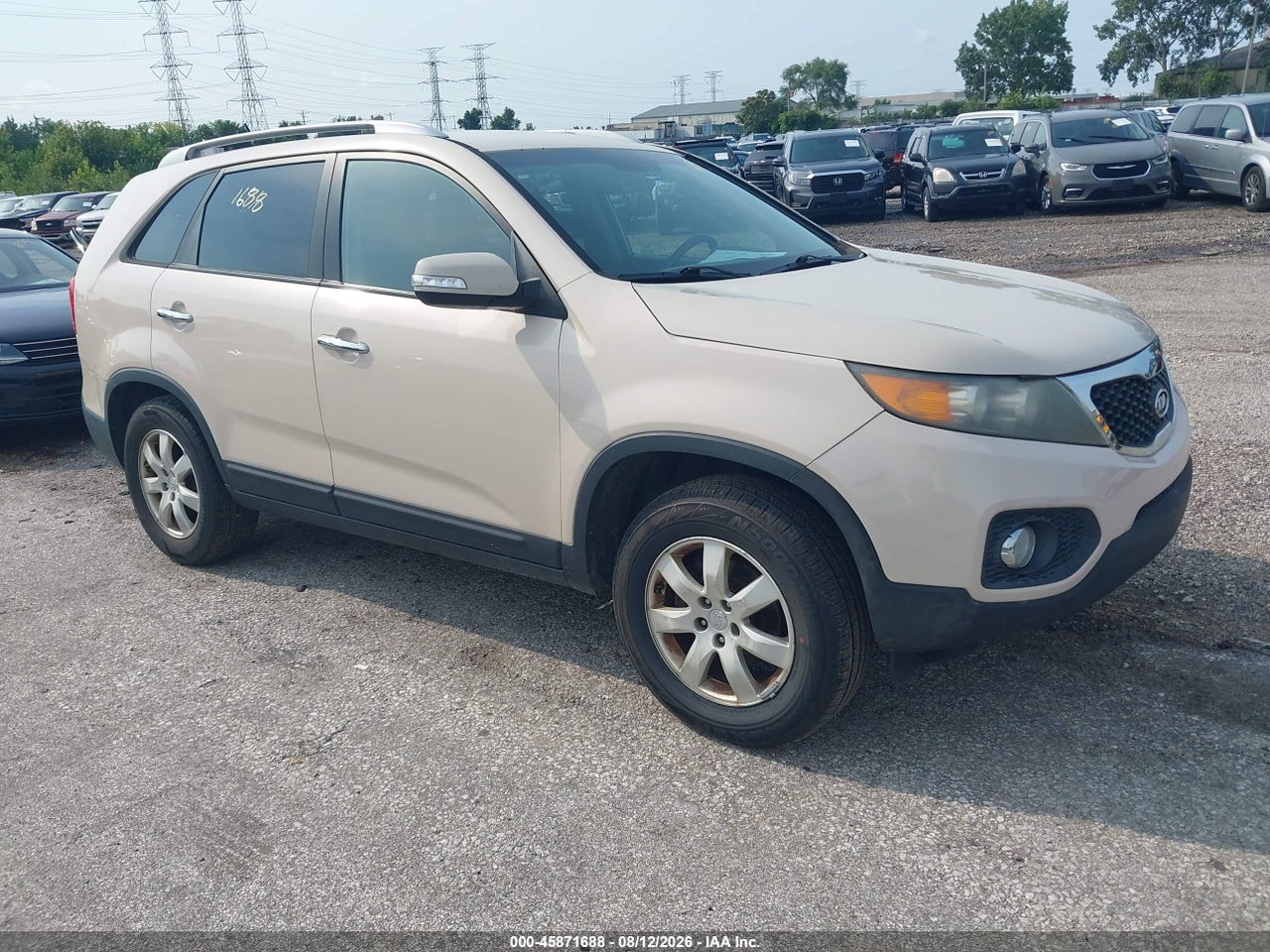 5XYKT4A60CG****** · 2012 KIA SORENTO LX