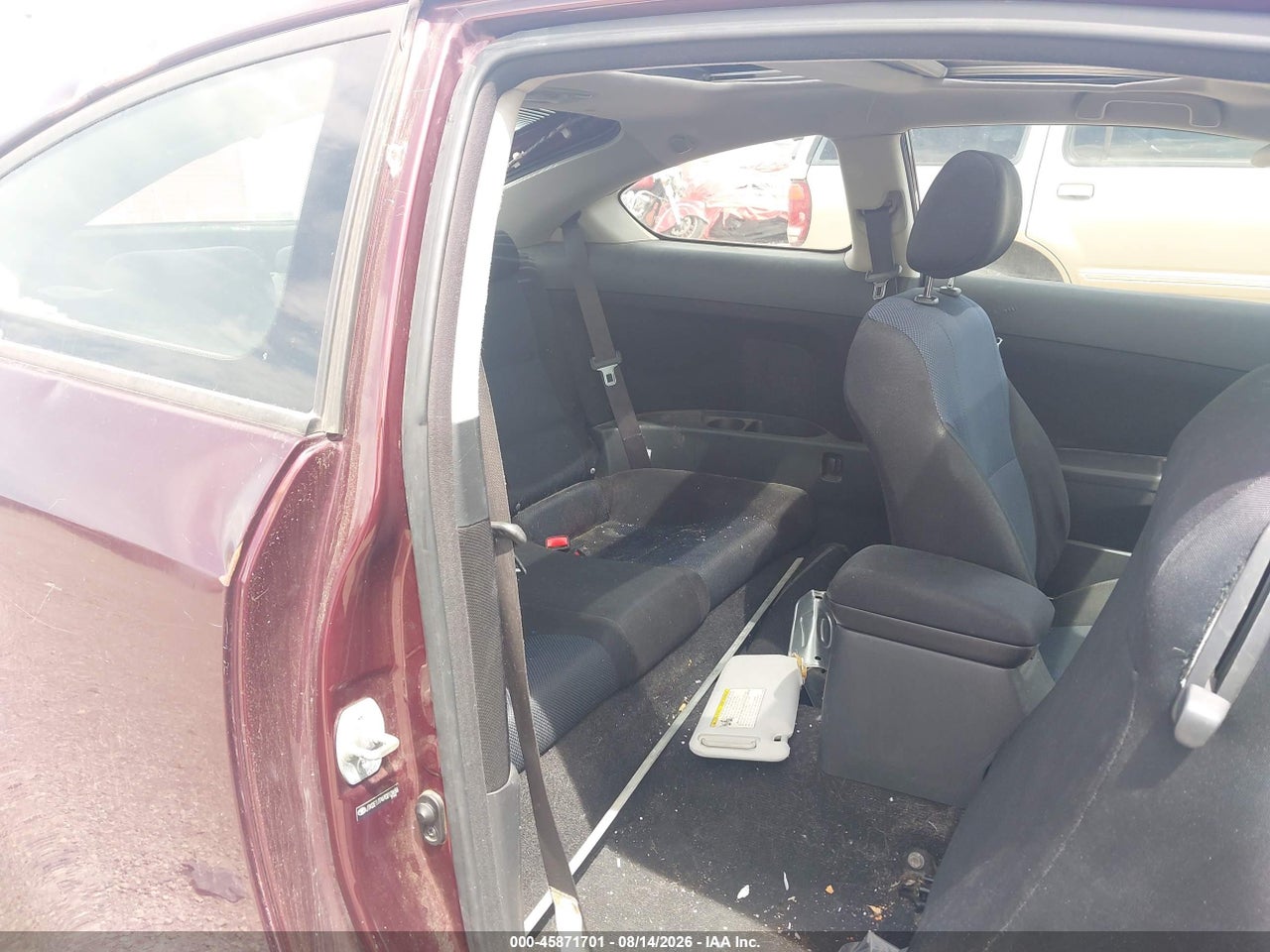 JTKDE177470****** · 2007 SCION TC   · 8/11
