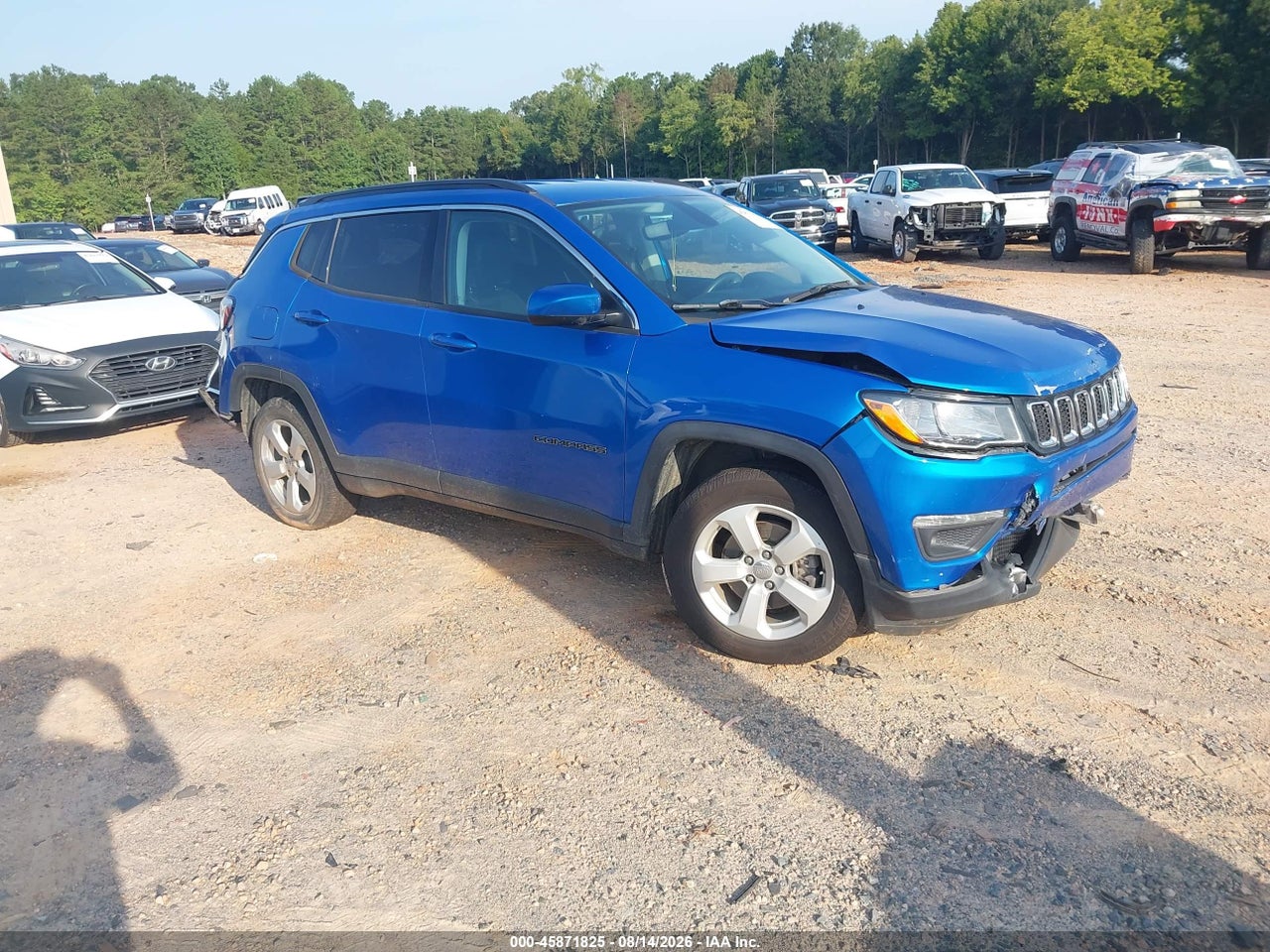 3C4NJCBB7MT****** · 2021 JEEP COMPASS LATITUDE FWD