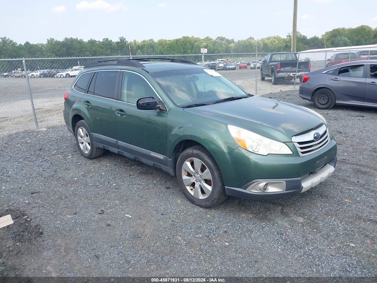 4S4BRBLC0A3****** · 2010 SUBARU OUTBACK 2.5I LIMITED