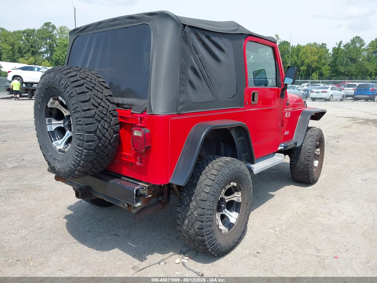 2002 JEEP WRANGLER X · 4/11