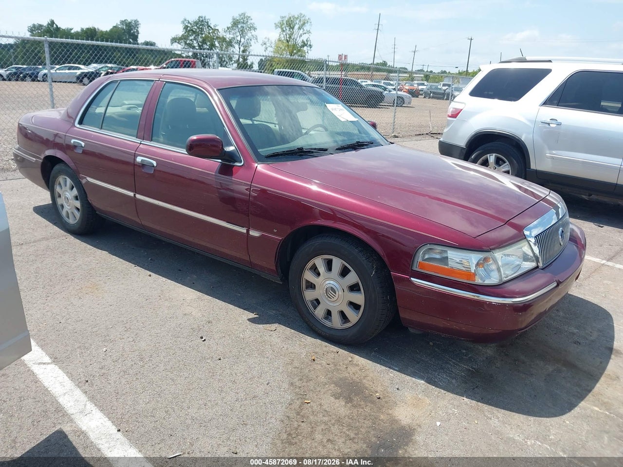 2MEFM75W54X****** · 2004 MERCURY GRAND MARQUIS LS