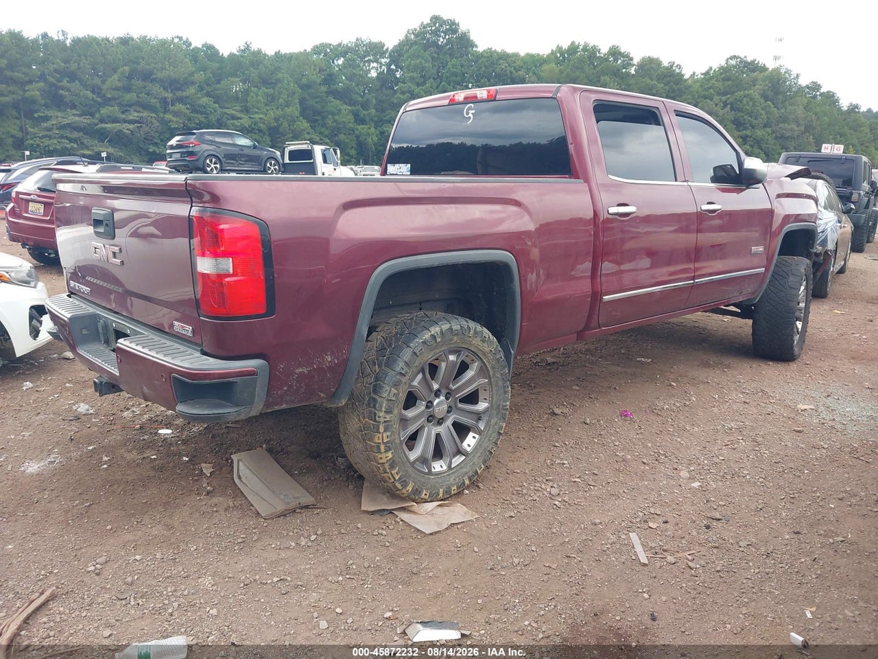 3GTU2VEC3EG****** · 2014 GMC SIERRA 1500 SLT · 4/11