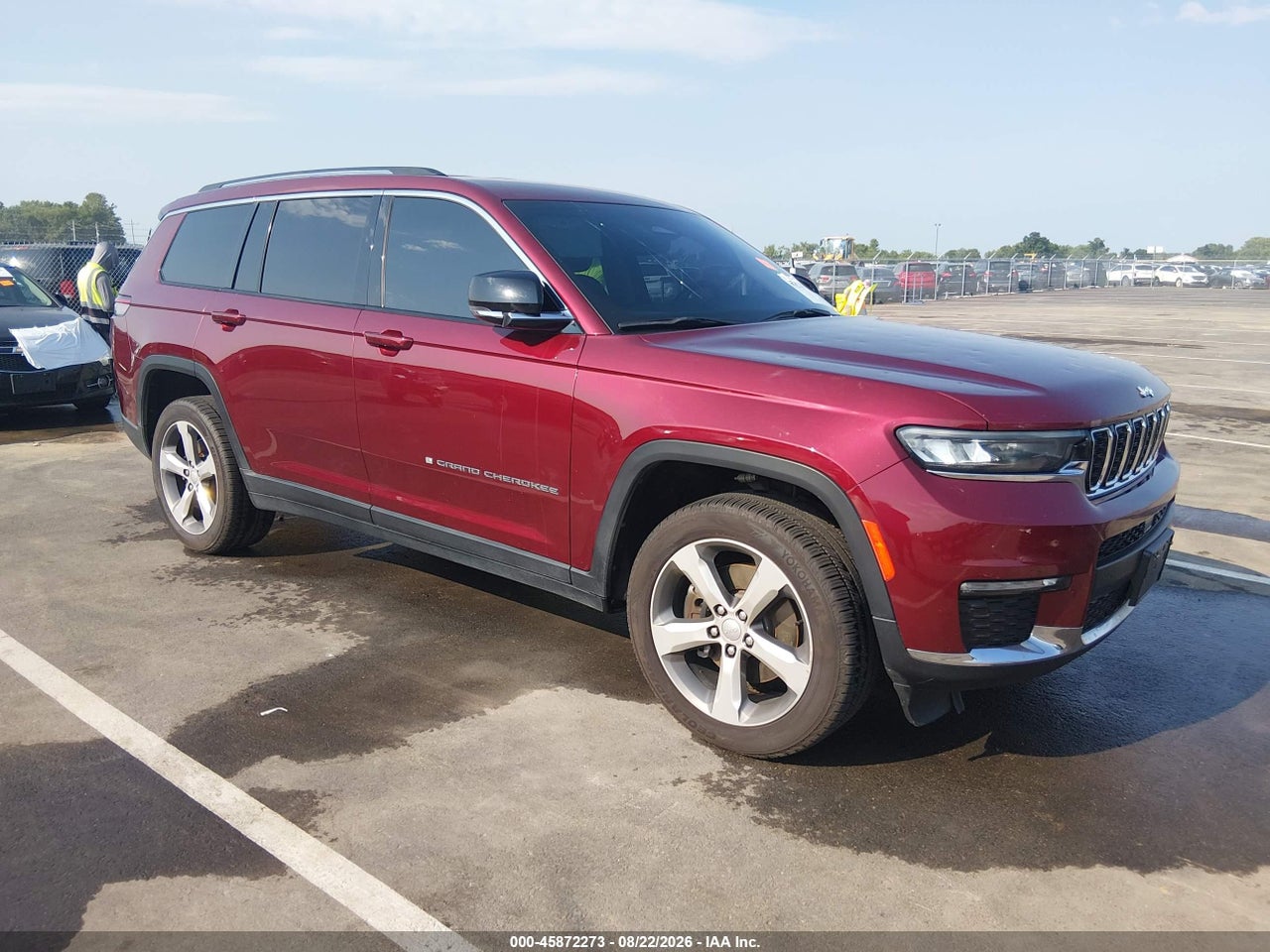 1C4RJKBG8M8****** · 2021 JEEP GRAND CHEROKEE L LIMITED 4X4