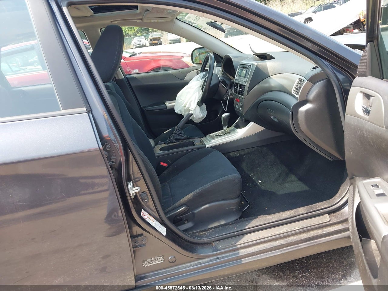2009 SUBARU IMPREZA 2.5I · 5/11