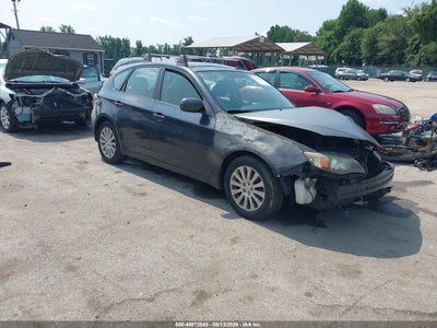 JF1GH60699H****** · 2009 SUBARU IMPREZA 2.5I