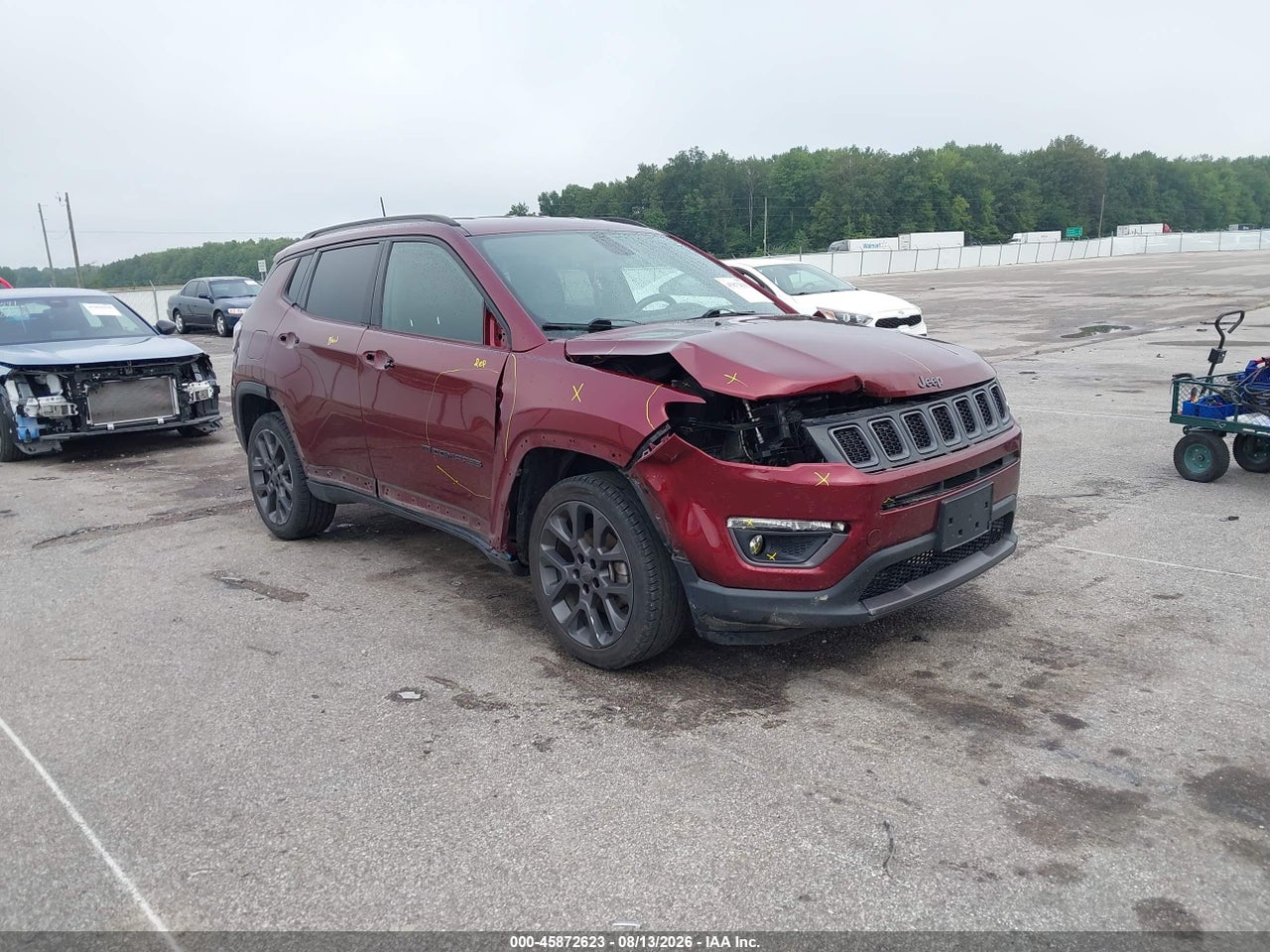 3C4NJDEB8MT****** · 2021 JEEP COMPASS 80TH ANNIVERSARY 4X4