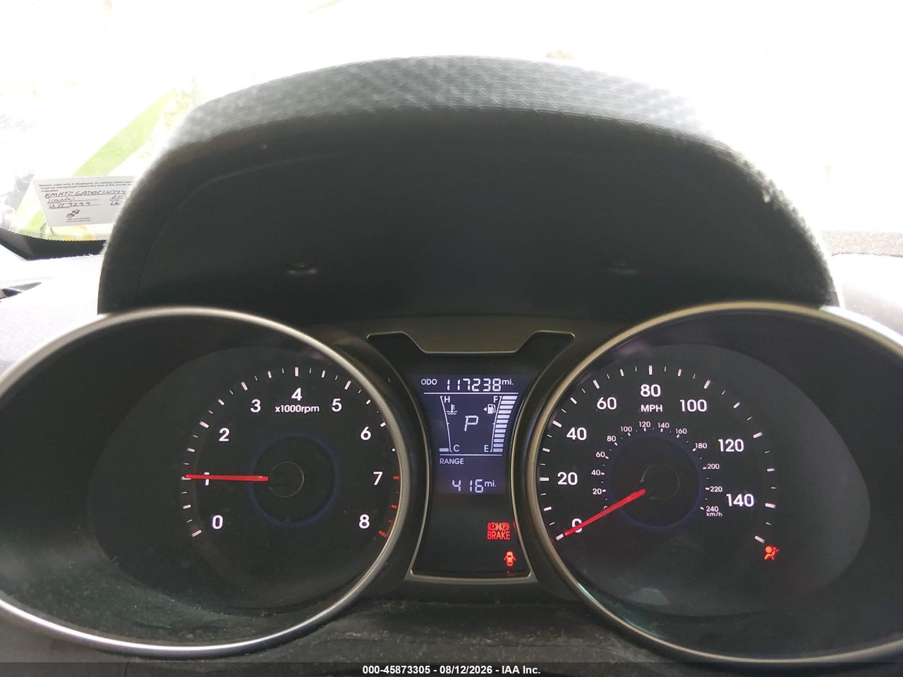 KMHTC6AD0CU****** · 2012 HYUNDAI VELOSTER BASE W/BLACK · 7/11