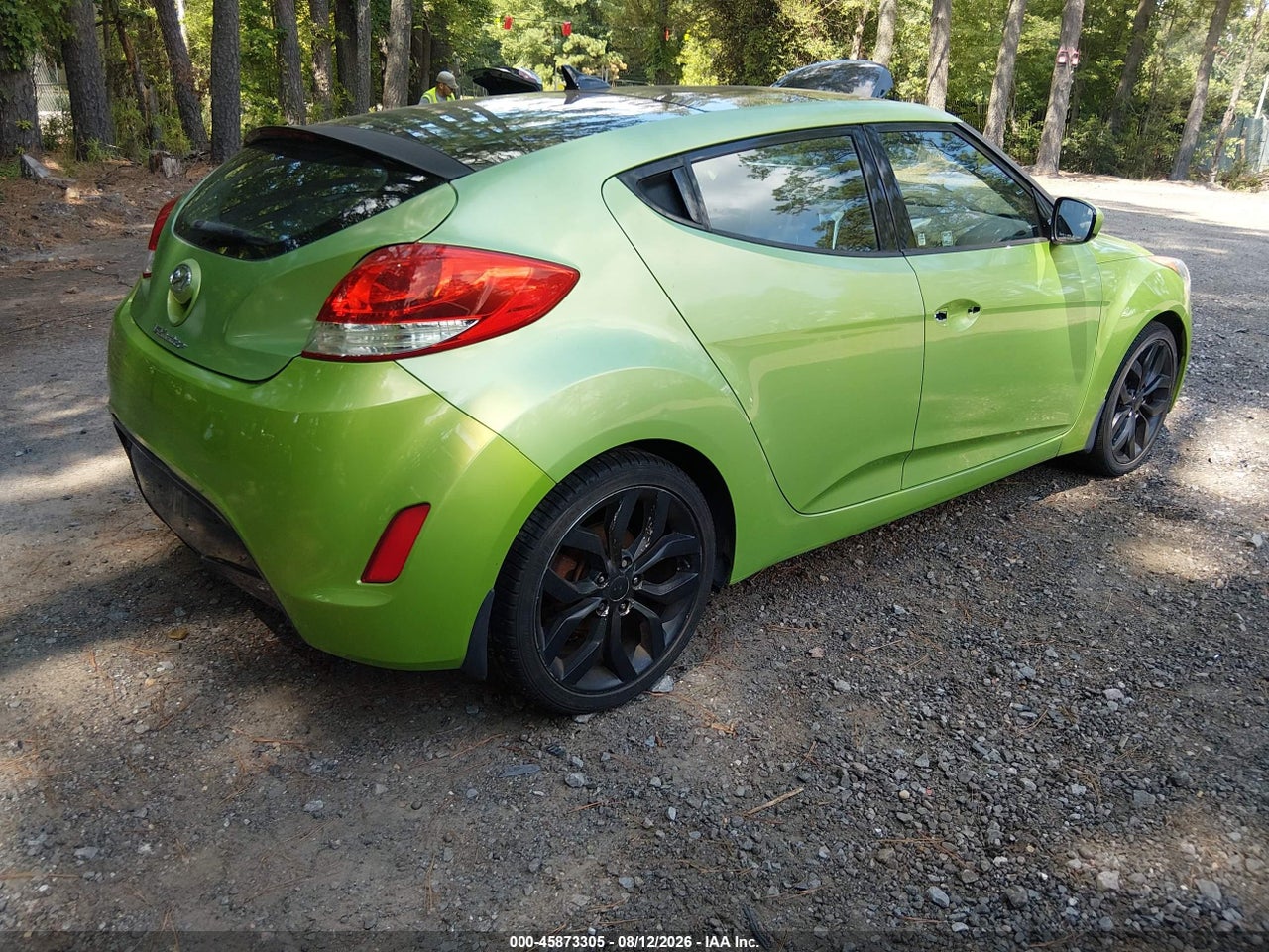 KMHTC6AD0CU****** · 2012 HYUNDAI VELOSTER BASE W/BLACK · 4/11