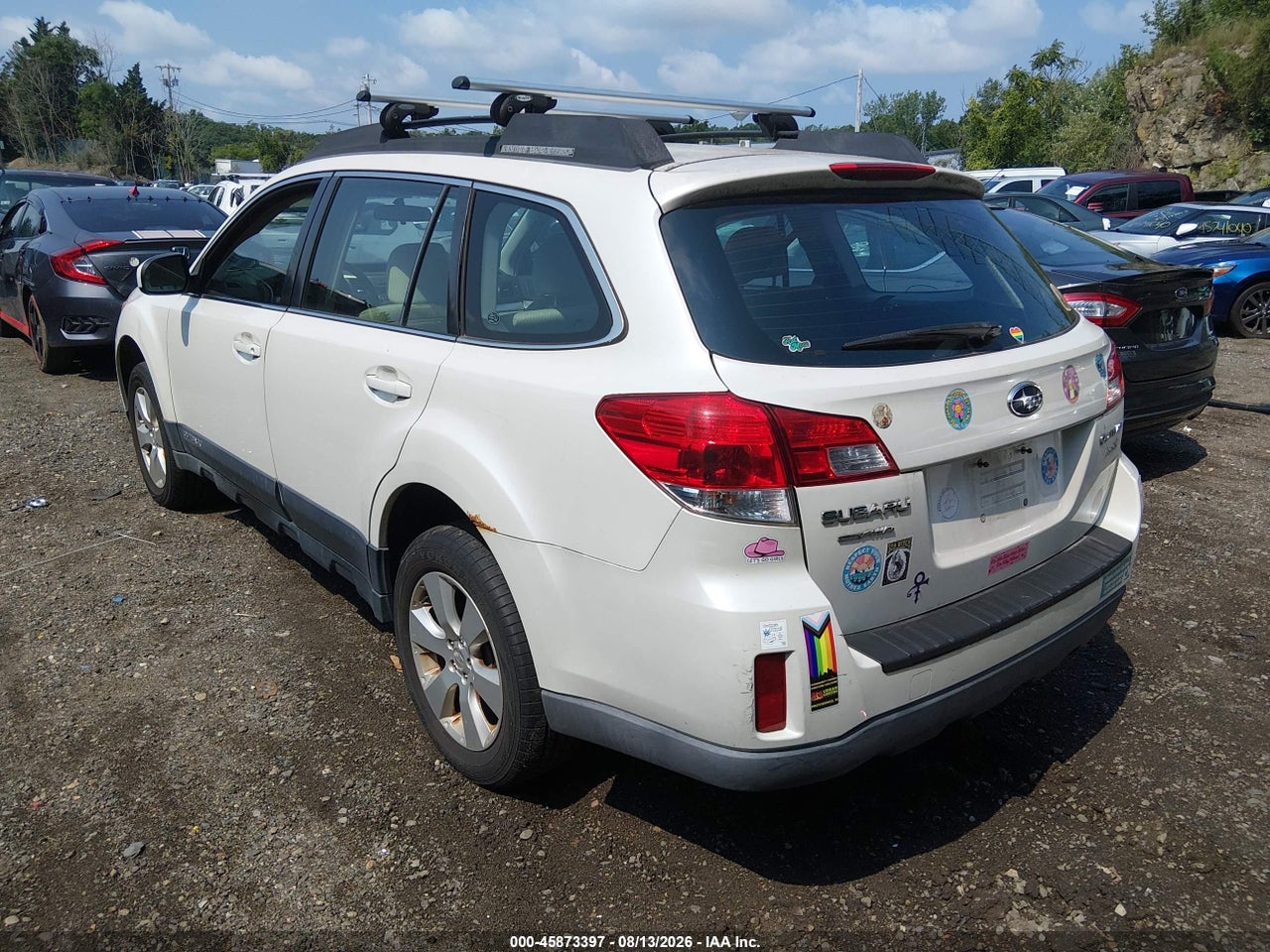 4S4BRBAC6C3****** · 2012 SUBARU OUTBACK 2.5I · 3/11