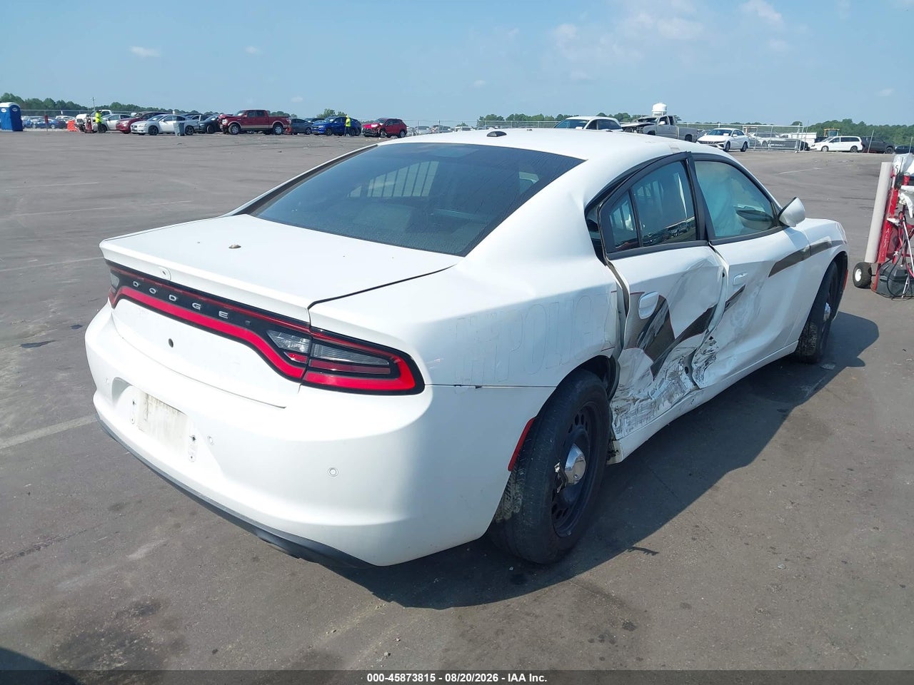2019 DODGE CHARGER POLICE AWD · 4/11