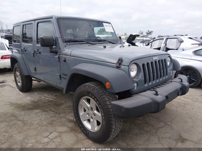 1C4BJWDG4EL****** · 2014 JEEP WRANGLER UNLIMITED SPORT