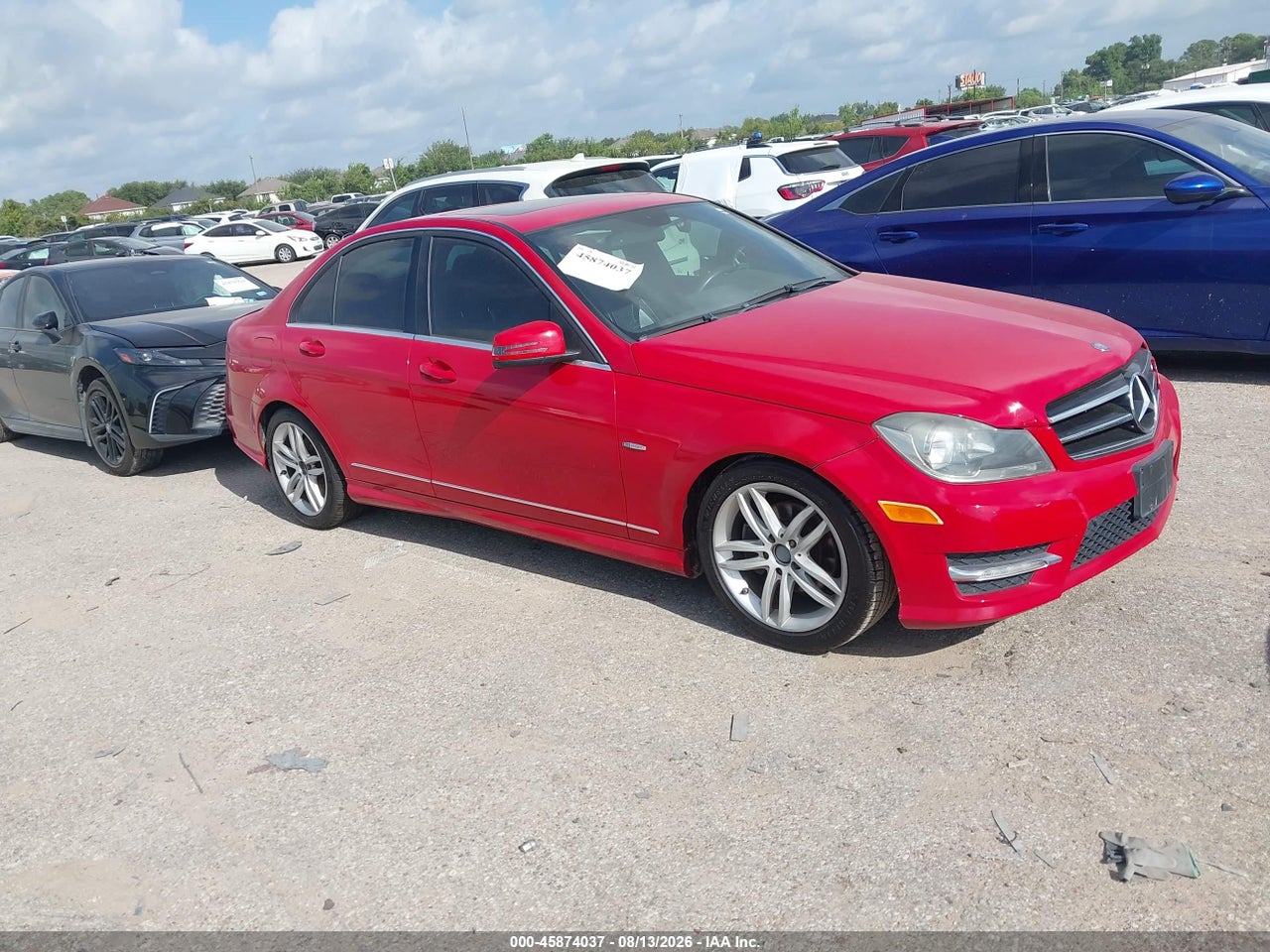 WDDGF4HB3CA****** · 2012 MERCEDES-BENZ C 250 SPORT