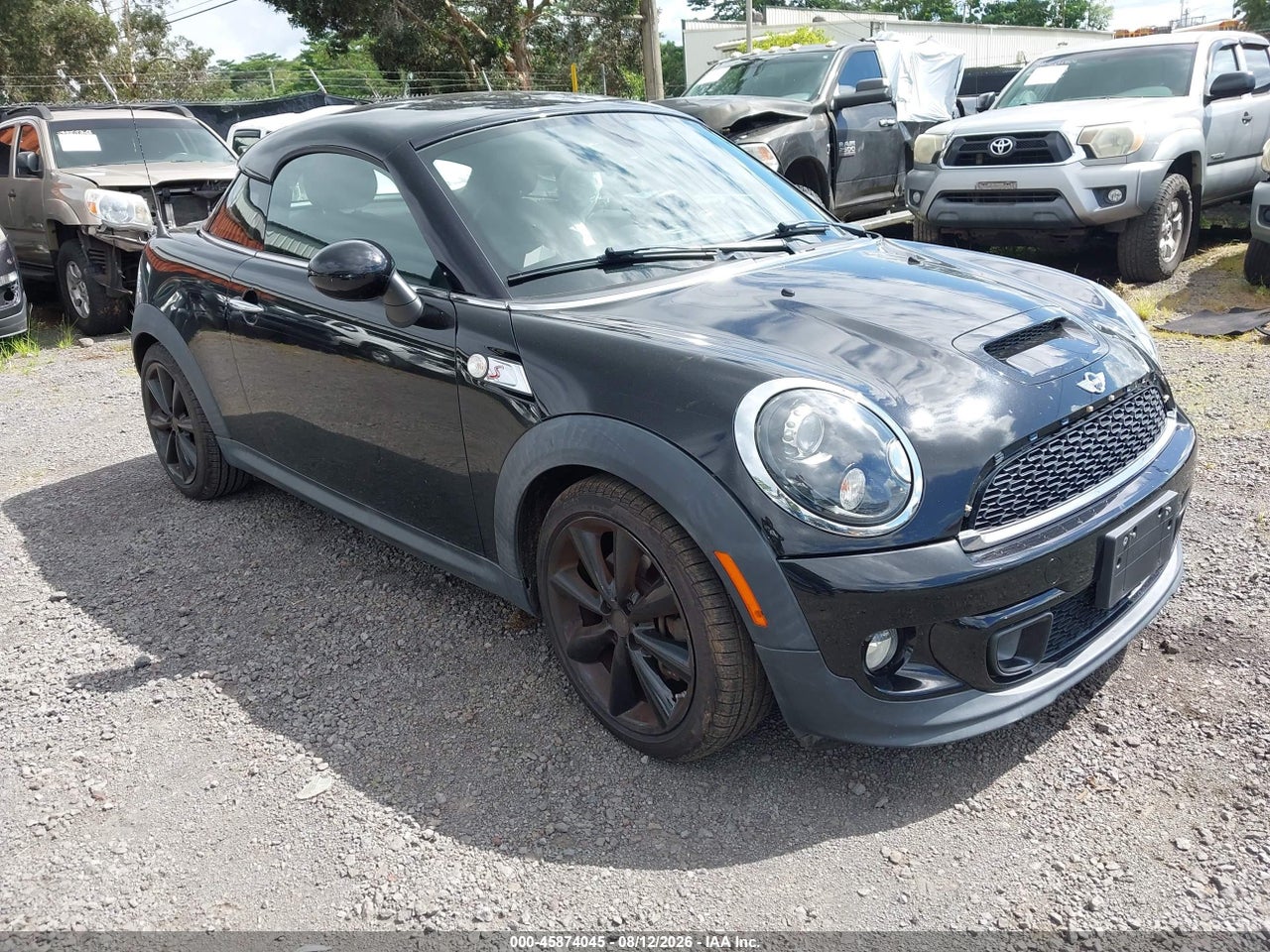 WMWSX3C58DT****** · 2013 MINI COUPE COOPER S