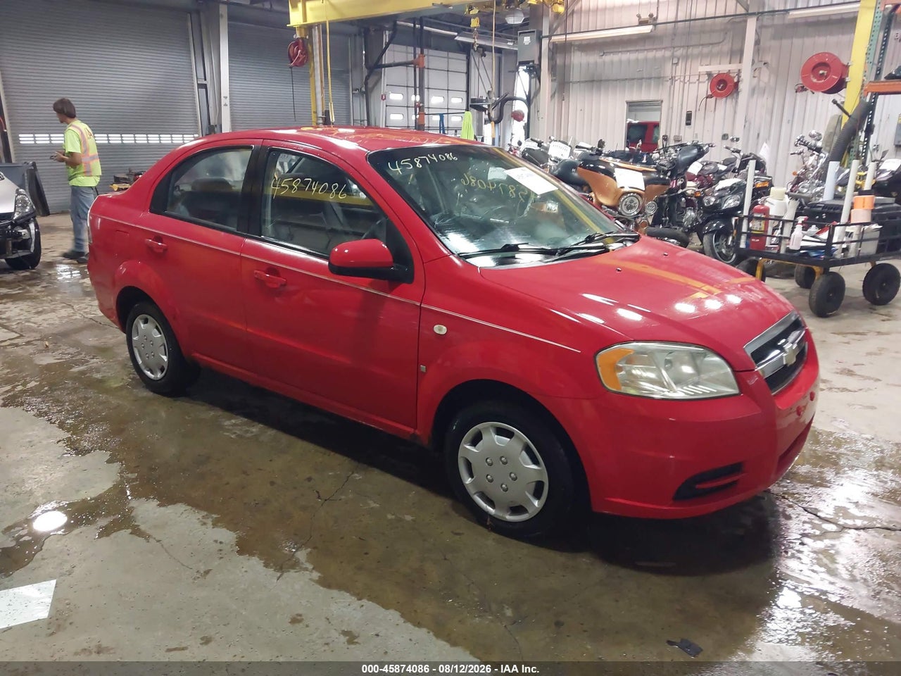 KL1TD56628B****** · 2008 CHEVROLET AVEO LS