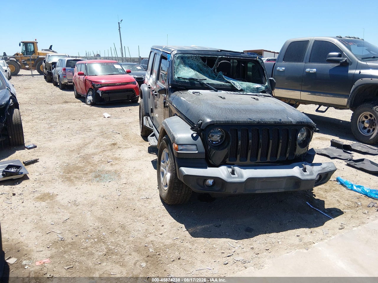 1C4HJXDN5LW****** · 2020 JEEP WRANGLER UNLIMITED SPORT S 4X4