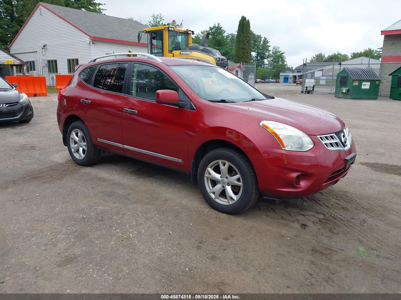 JN8AS5MV5BW****** · 2011 NISSAN ROGUE SV