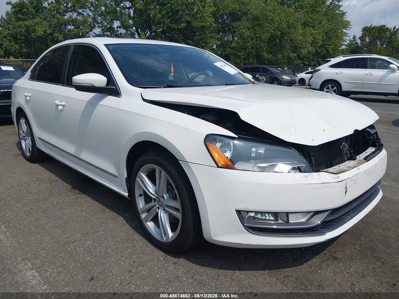 1VWCM7A36DC****** · 2013 VOLKSWAGEN PASSAT 3.6L V6 SEL PREMIUM