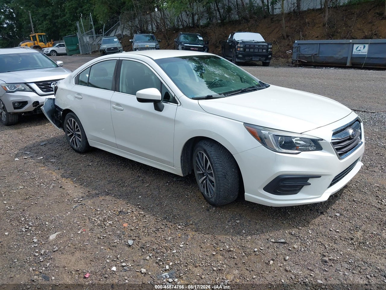 4S3BNAF62K3****** · 2019 SUBARU LEGACY 2.5I PREMIUM