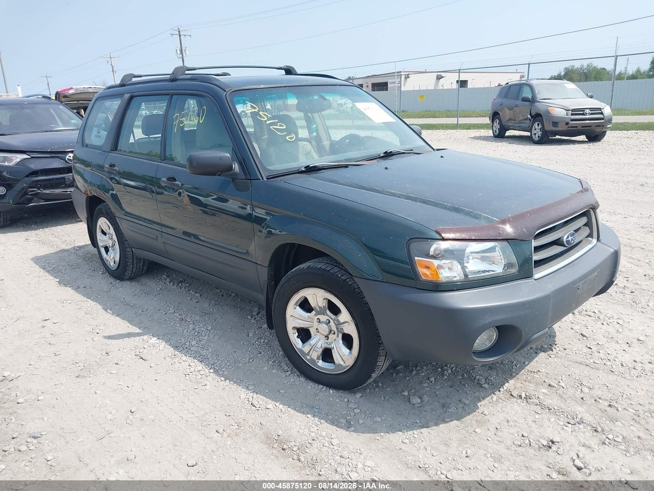 JF1SG63625H****** · 2005 SUBARU FORESTER 2.5X