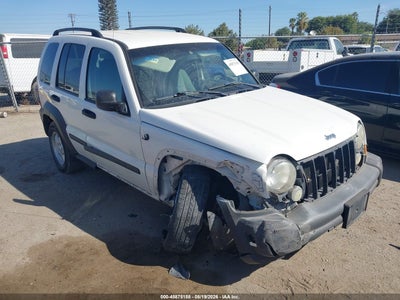 1J8GK48K66W****** · 2006 JEEP LIBERTY SPORT