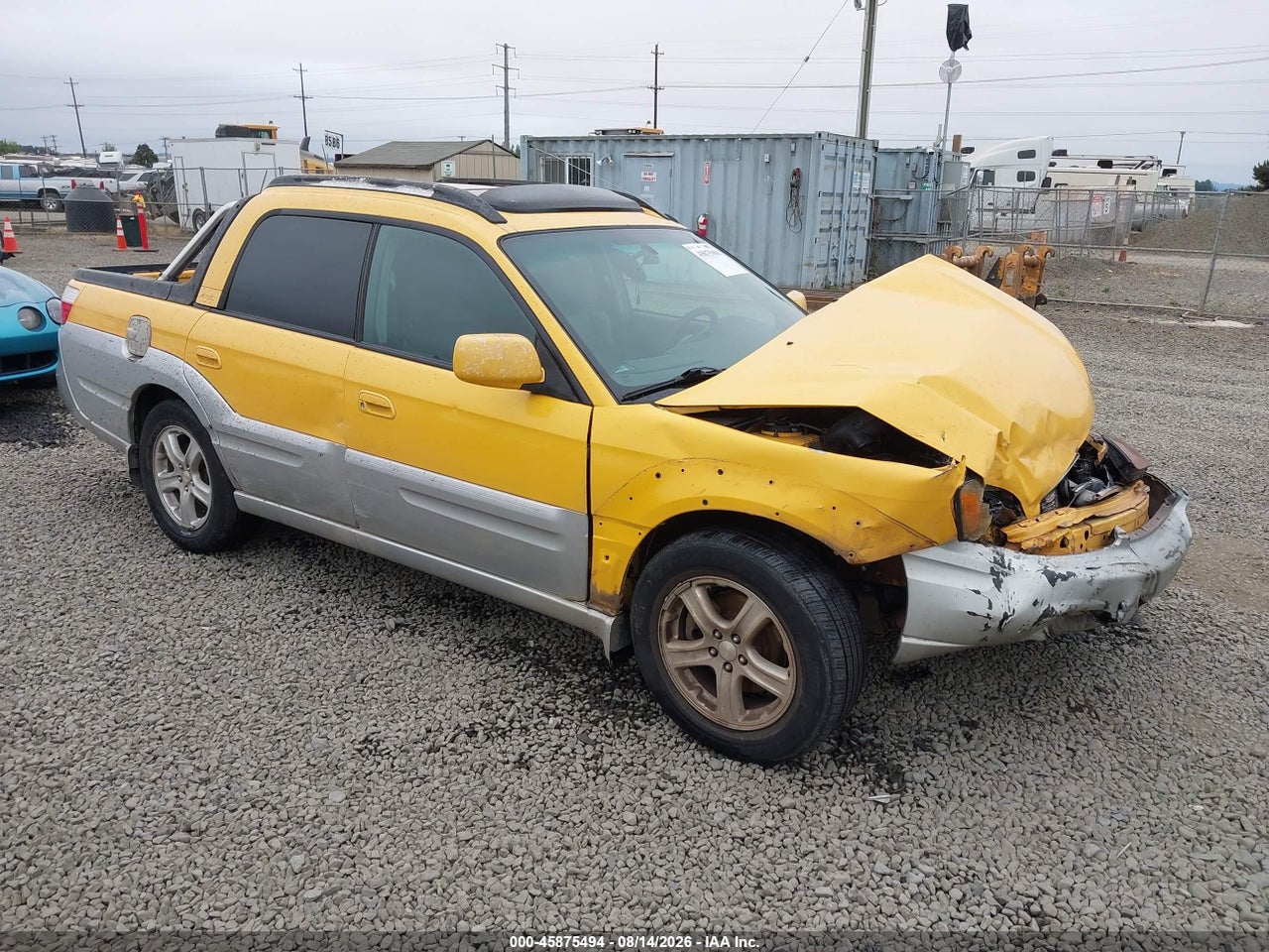 4S4BT61C037****** · 2003 SUBARU BAJA