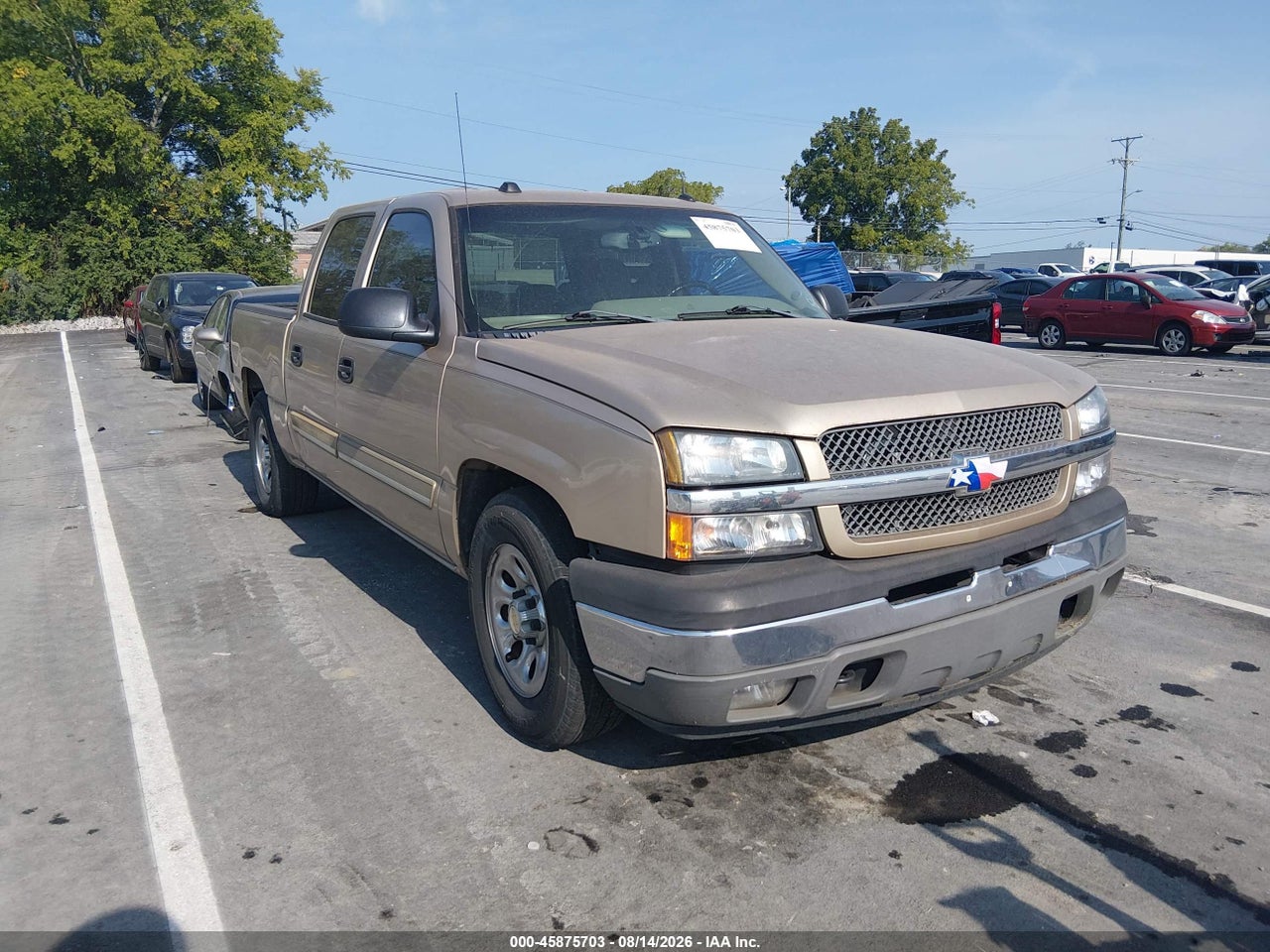 2GCEC13T851****** · 2005 CHEVROLET SILVERADO 1500 LS