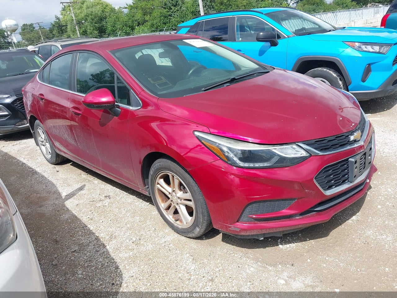 1G1BE5SM9J7****** · 2018 CHEVROLET CRUZE LT AUTO