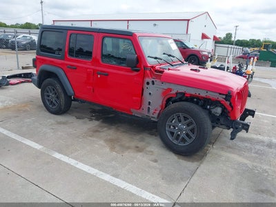 2024 JEEP WRANGLER 4-DOOR SPORT S 4X4
