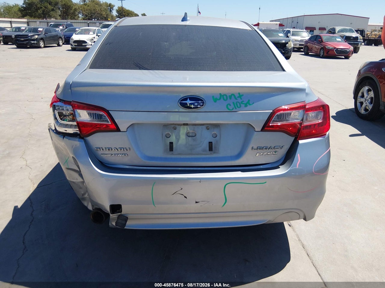 2017 SUBARU LEGACY 2.5I PREMIUM · 6/11
